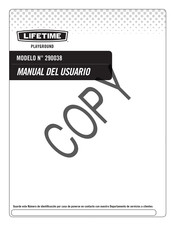 Lifetime 290038 Manual Del Usuario