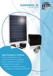 Extel SUNPOWER 40 Instrucciones De Uso