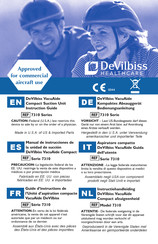 DeVilbiss Healthcare Vacu-Aide 7310 Serie Manual De Instrucciones
