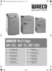 Dometic GROUP Waeco MyFridge MF-18D Instrucciones De Uso