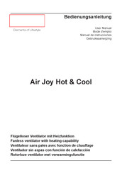 Beem Air Joy Hot & Cool Manual De Instrucciones