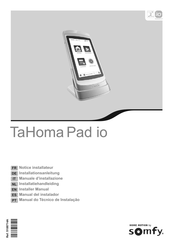 SOMFY TaHomaPad io Manual Del Instalador