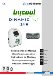 dirna Bergstrom bycool Dinamic 1.1 24 V Instrucciones De Montaje
