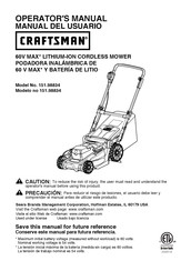 Craftsman 151.98834 Manual Del Usuario