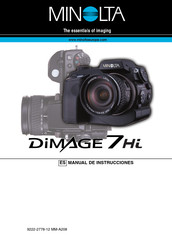 Minolta DiMAGE 7 Hi Manual De Instrucciones