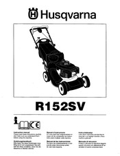 Husqvarna R152SV Manual De Las Instrucciones