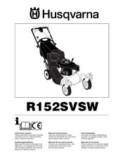 Husqvarna R152SVSW Manual De Las Instrucciones