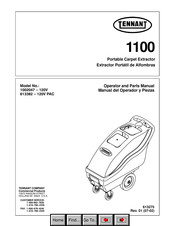 Tennant 1100 Manual Del Operador