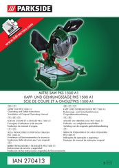 Parkside PKS 1500 A1 Instrucciones De Servicio