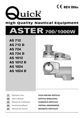 Quick ASTER AS 724 D Manual Del Usuario