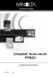 Minolta DiMAGE Scan Multi PRO Manual De Instrucciones