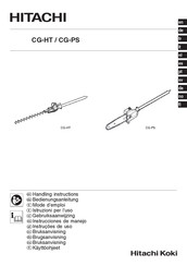 Hitachi Koki CG-PS Instrucciones De Manejo