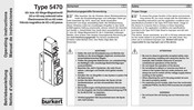 Burkert 5470 Manual De Instrucciones