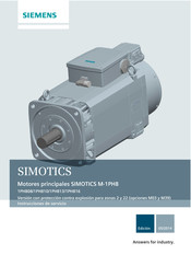 Siemens Simotics M-1PH808 Instrucciones De Servicio