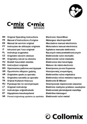 Collomix C-mix M1000 Manual De Servicio