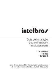 Intelbras TIP 200 Guia De Instalacion