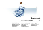 Porsche Junior Seat ISOFIX Manual De Instrucciones