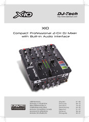 DJ-Tech X10 Manual De Instrucciones