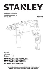 Stanley STDH8013 Manual De Instrucciones