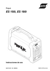 ESAB Rogue ES 180i Instrucciones De Uso