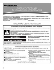 KitchenAid KRFC302EWH Instrucciones Para El Usuario