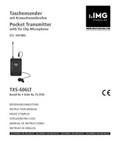 IMG STAGELINE TXS-606LT Manual De Instrucciones