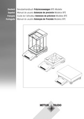 Mettler Toledo XPE Serie Manual De Usuario