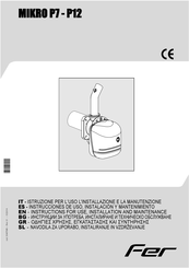 Fer MIKRO P12 Instrucciones De Uso