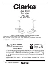Clarke 01491B Manual Del Operador
