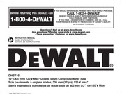 DeWalt DHS716 Manual De Instrucciones