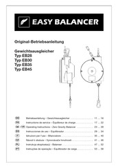 Carl Stahl Kromer EASY BALANCER EB35 Instrucciones De Uso