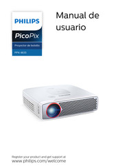 Philips PicoPix PPX 4835 Manual De Usuario