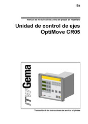 ITW Gema OptiMove CR05 Manual De Instrucciones