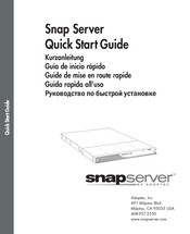 Adaptec Snap Server 410 Guia De Inicio Rapido