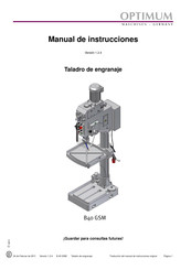 Optimum 3034400 Manual De Instrucciones