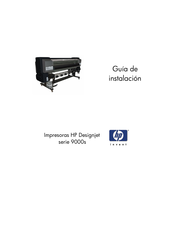 HP Designjet 9000s Serie Guia De Instalacion