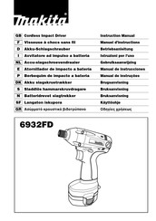 Makita 6932FD Manual De Instrucciones