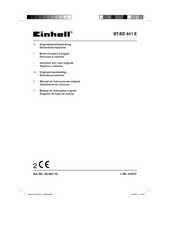 EINHELL BT-BD 801 E Manual De Instrucciones