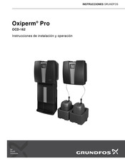 Grundfos Oxiperm Pro OCD-162 Instrucciones De Instalación Y  Operación