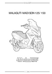 Malaguti MADISON 125 Manual Del Usuario