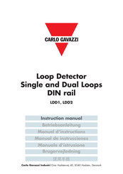 CARLO GAVAZZI LDD1 Manual De Instrucciones