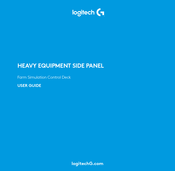 Logitech G HEAVY EQUIPMENT SIDE PANEL Guía De Usuario