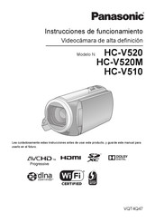 Panasonic HC-V520 Instrucciones De Funcionamiento