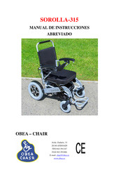 Obea Chair SOROLLA-315 Manual De Instrucciones