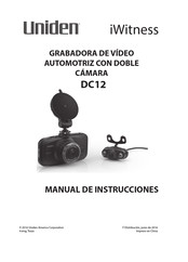 Uniden iWitness DC12 Manual De Instrucciones