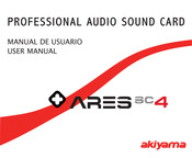 Akiyama Ares SC4 Manual De Usuario