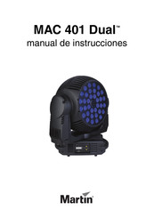 Martin MAC 401 Dual Manual De Instrucciones