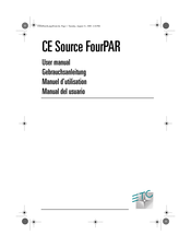 ETC CE Source FourPAR Manual Del Usuario