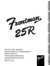 Frontman 25R Instrucciones De Funcionamiento