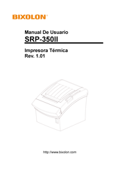 Bixolon SRP-350II Manual De Usuario